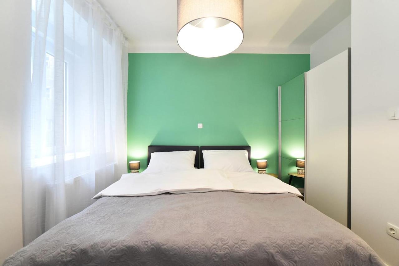 Moin Moin Double Bedroom Suite, Town Centre 萨格勒布 外观 照片